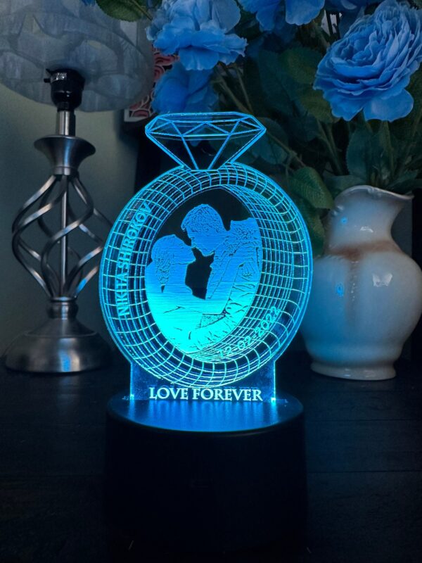 Buy Acrylic Giftsvalla - Picture Led Lamp,Wedding Anniversary Gift